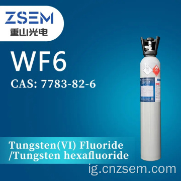 Tungsten hexafluoride wf6 dị elu semiconductor ihe